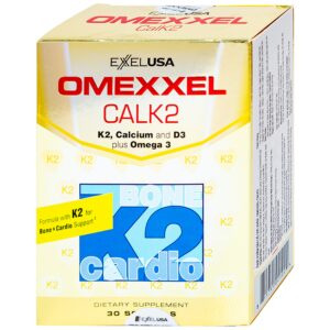 Omexxel Calk2 bổ sung Canxi, Vitamin D3, Vitamin K2 (30 viên)